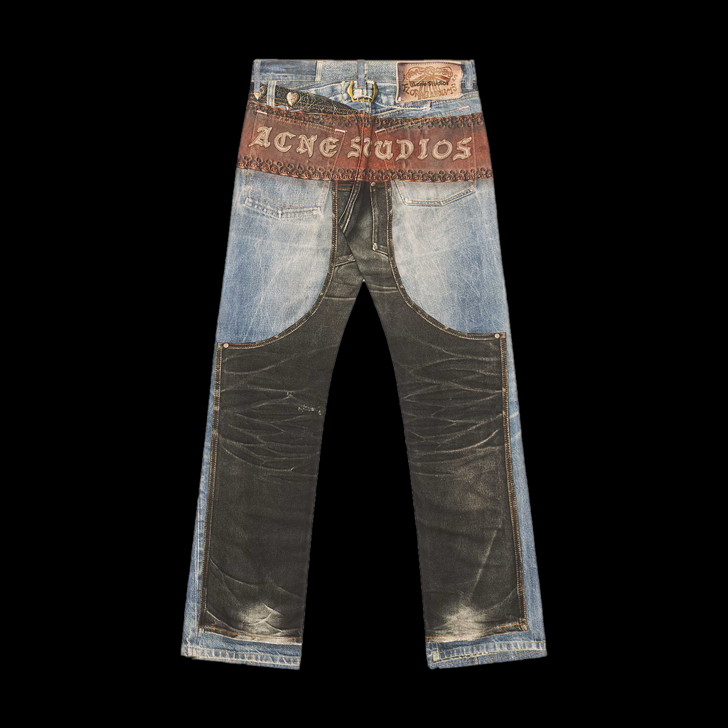Acne Studios 2010M Heart Buckle Belt Jeans