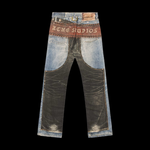 Acne Studios 2010M Heart Buckle Belt Jeans