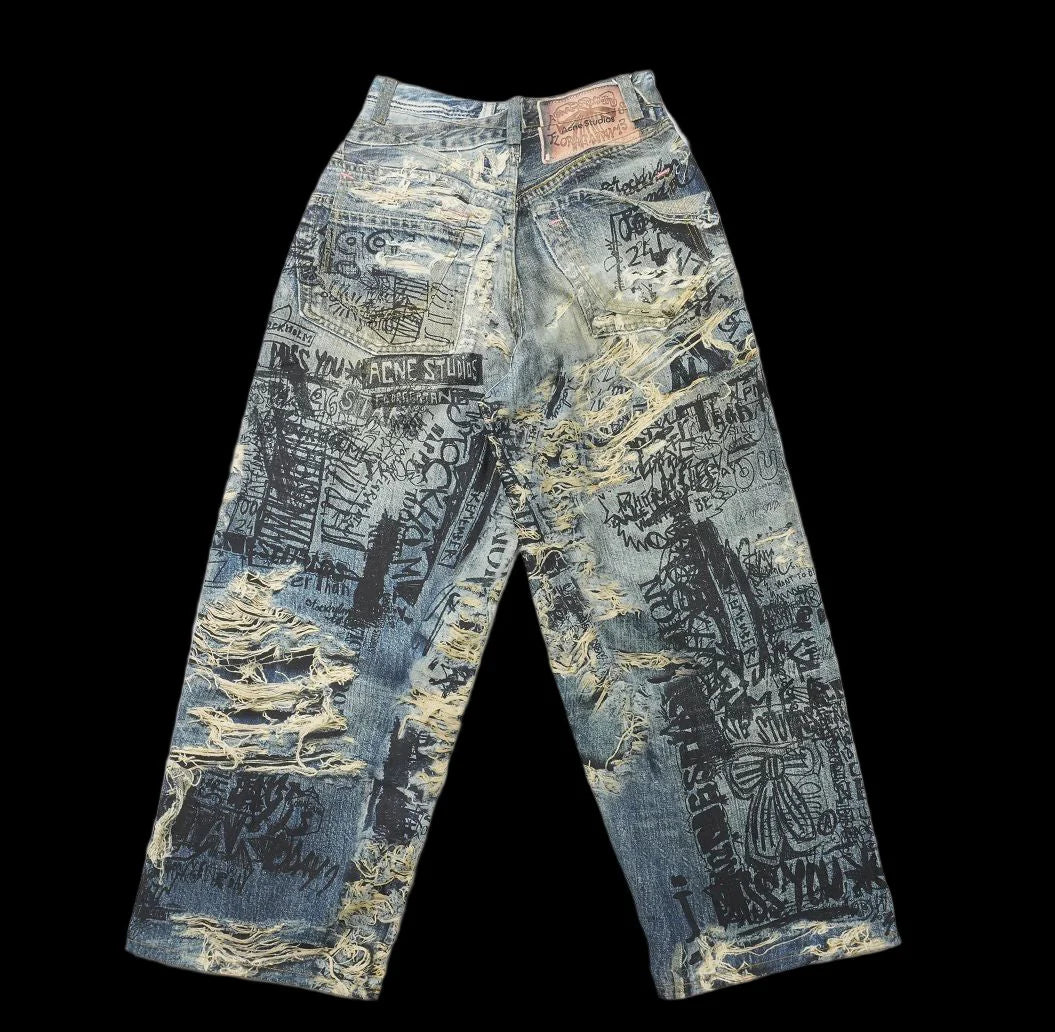 Acne Studios Scribble Jeans