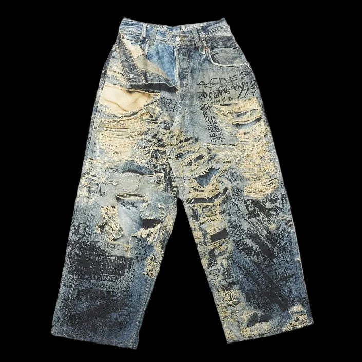 Acne Studios Scribble Jeans