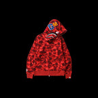 BAPE ABC Camo Shark Full Zip Hoodie