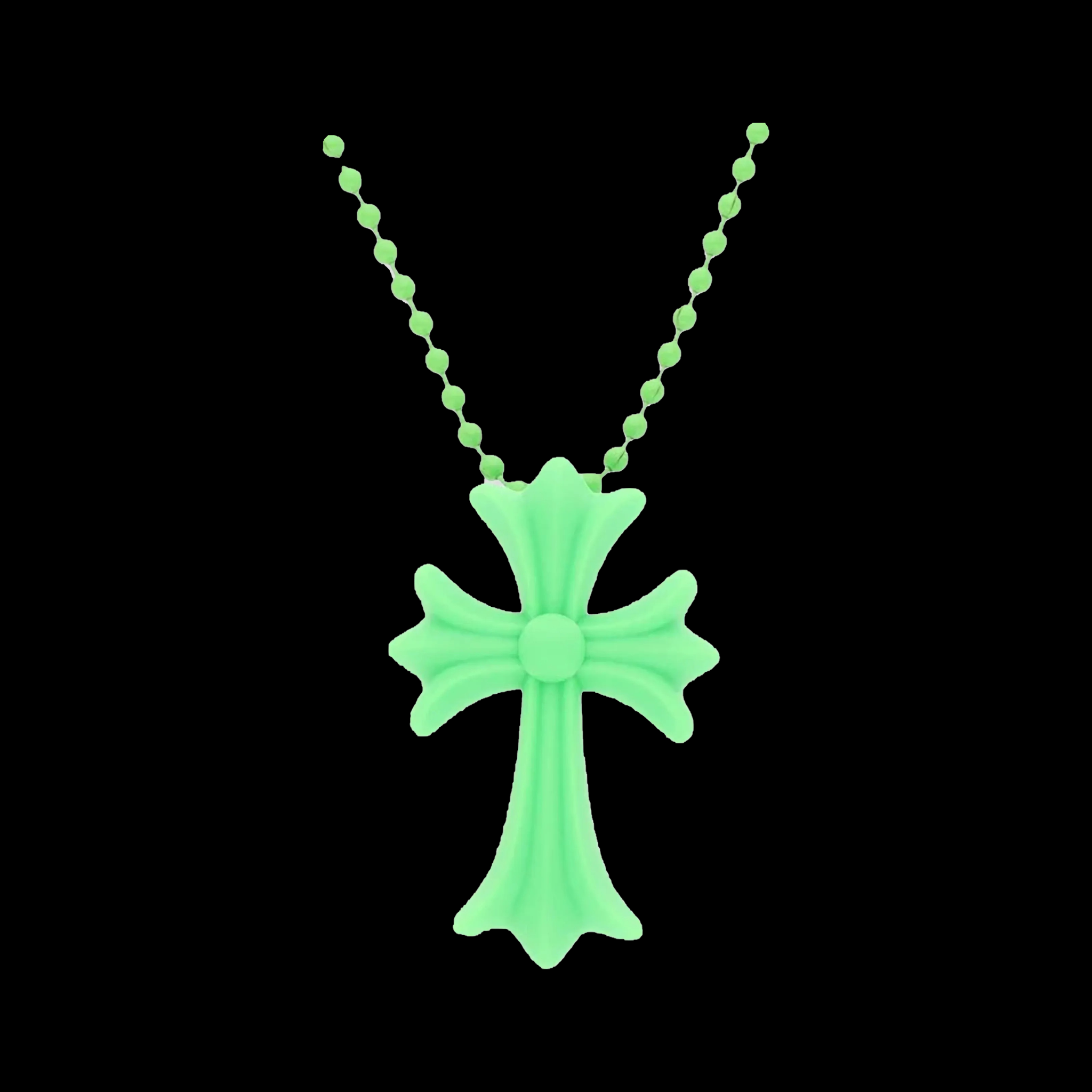 CHROME HEARTS SILLICONE NECKLACE